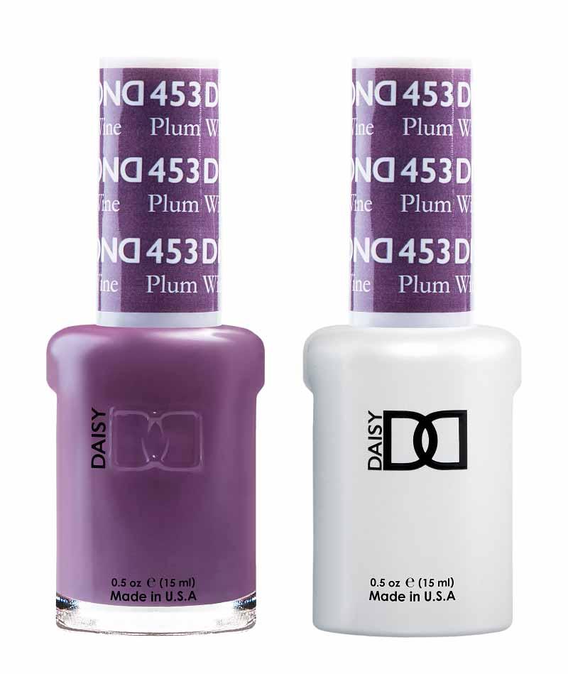 DND DUO Nail Lacquer and UV|LED Gel Polish Purple Passion 543 (2 x 15ml)