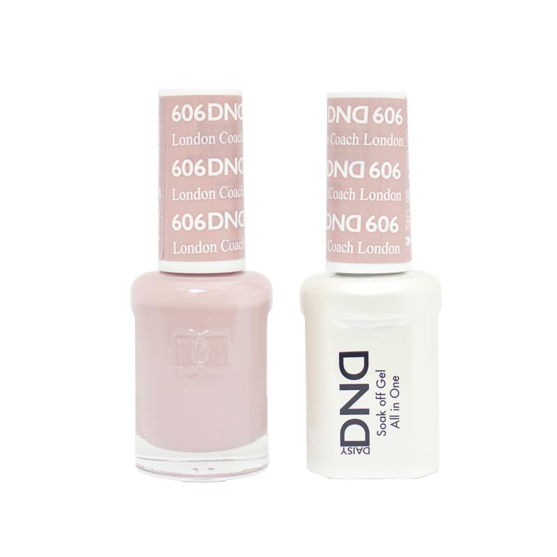 DND DUO Nail Lacquer and UV|LED Gel Polish London Coach 606 (2 x 15ml)