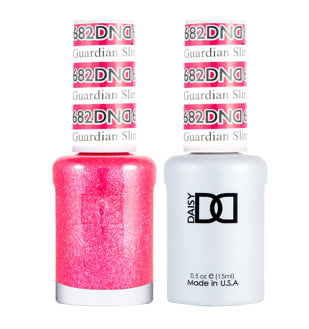 DND DUO Nail Lacquer and UV|LED Gel Polish Gaurdian Slimmer 682 (2 x 15ml)