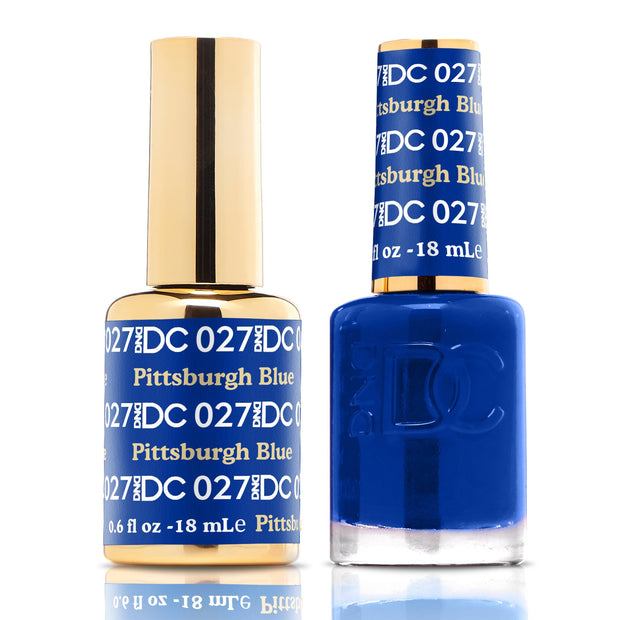 DND DUO Nail Lacquer and UV|LED Gel Polish Pittsburgh DC027 (18ml)