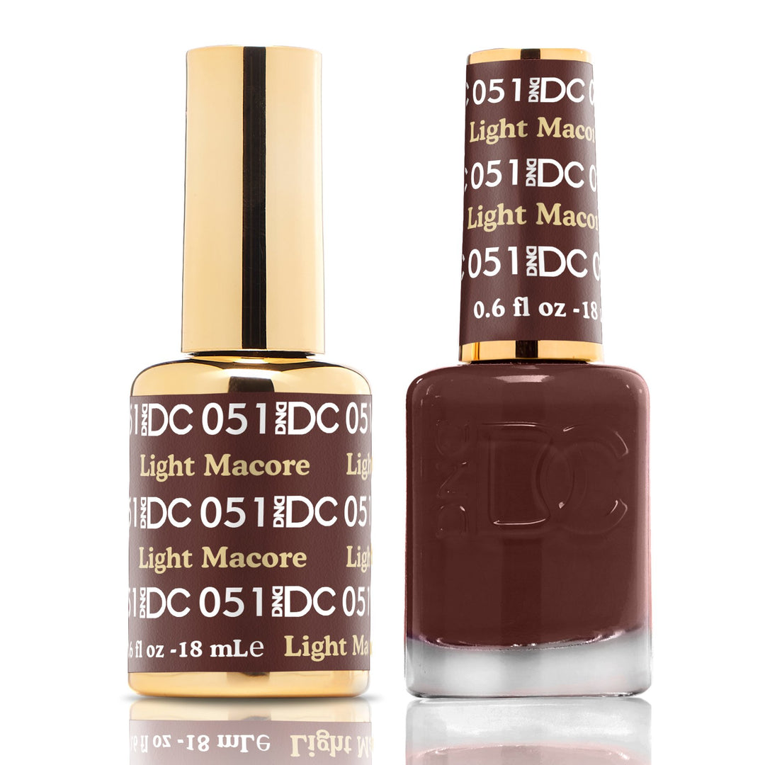 DND DUO Nail Lacquer and UV|LED Gel Polish Light Macore DC051 (18ml)