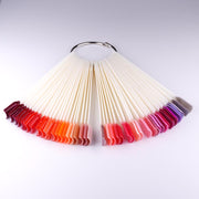 JND 50pcs Nail Colour Display Ring (Natural, 50 Tips)
