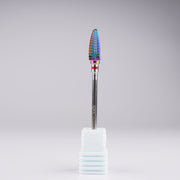 Apex® Professional Tungsten Carbide Electric Nail Drill Bit (Rainbow, Large Cone)