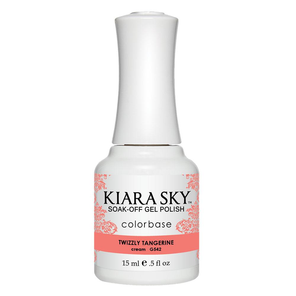 Kiara Sky G542 Twizzly Tangerine Gel Polish (15ml)