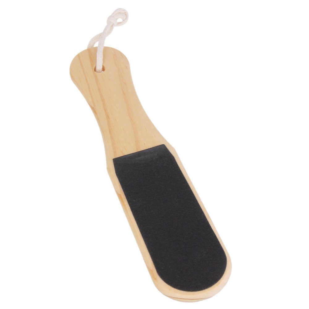 Double Sided Wooden Pedicure Foot File Foot Rasp