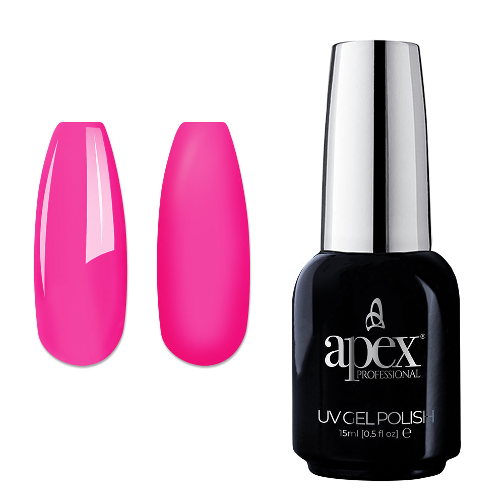 Apex® Professional Gel Polish -  Hot Pants Pink (15ml)