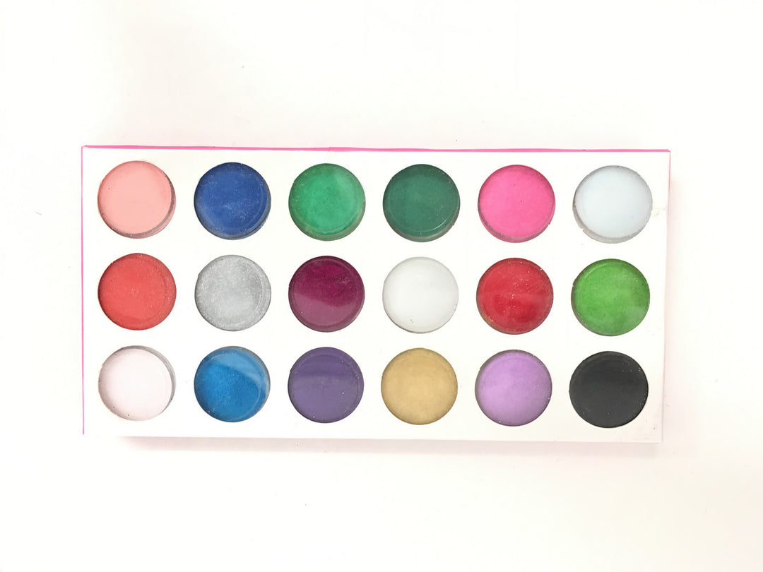 18 Mix Colour Acrylic Powder
