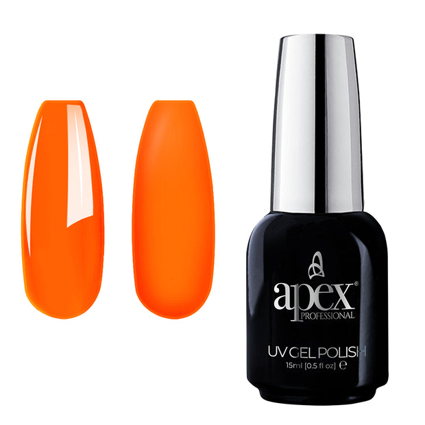 Apex® Professional Gel Polish - Orange Pop! (15ml)