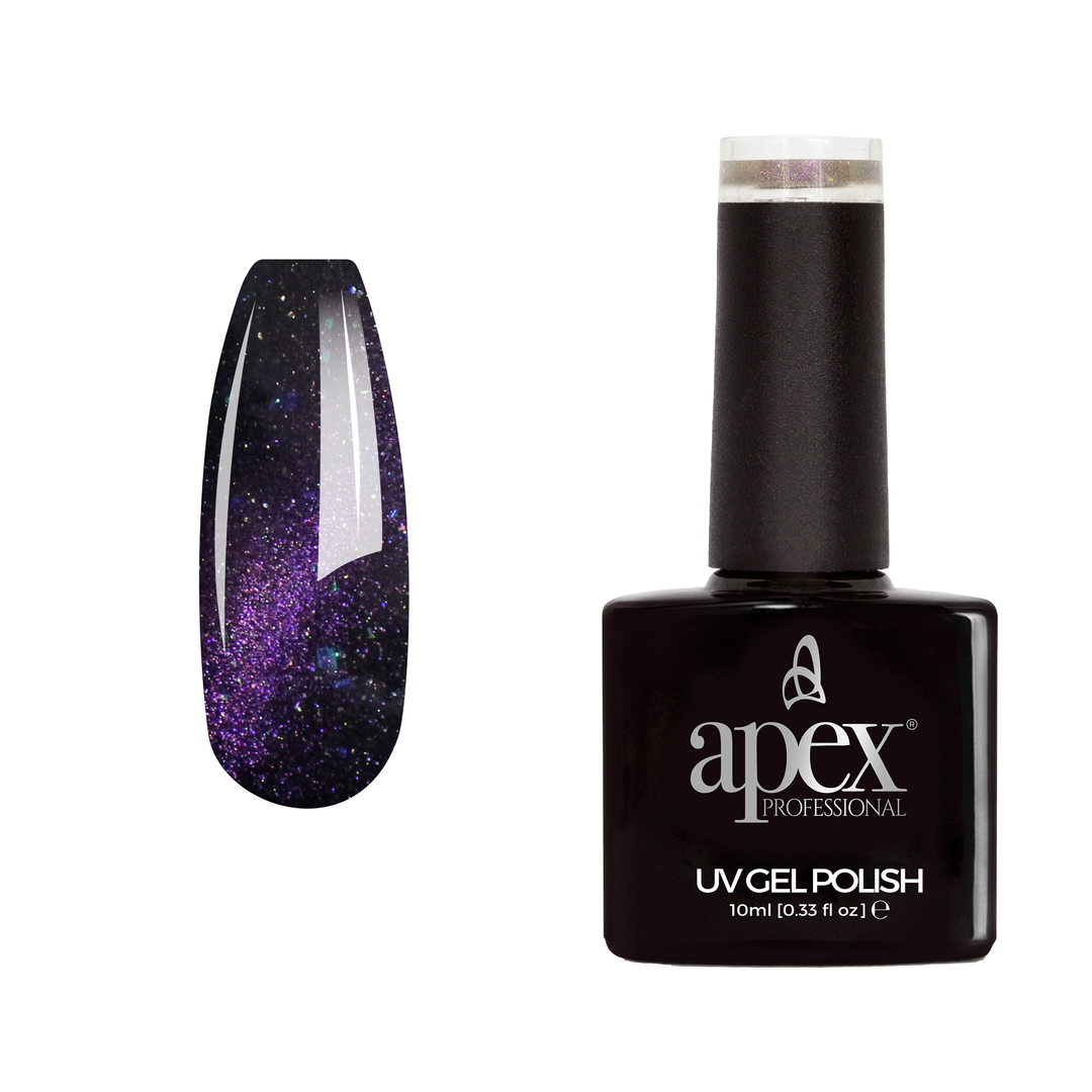 Apex® Professional Gel Polish - Purple Magic Cat's Eye (10ml)