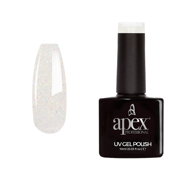 Apex® Professional Gel Polish - Snow Glitter (10ml)