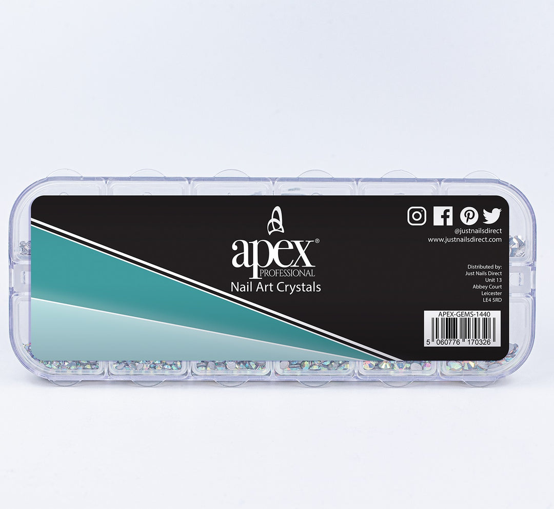 Apex® Professional Nail Art Crystals