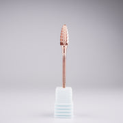 Apex® Professional Tungsten Carbide Electric Nail Drill Bit (Rose Gold, Large Cone)