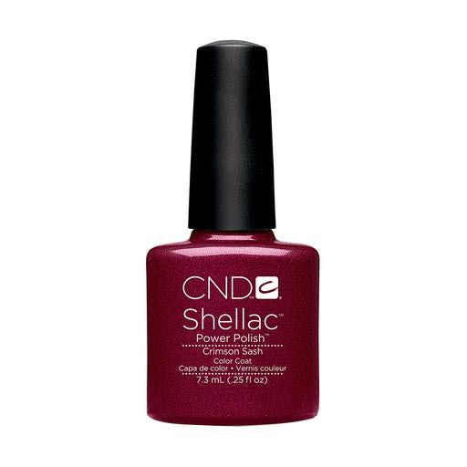 CND UV|LED Shellac Crimson Sash (7.3ml)