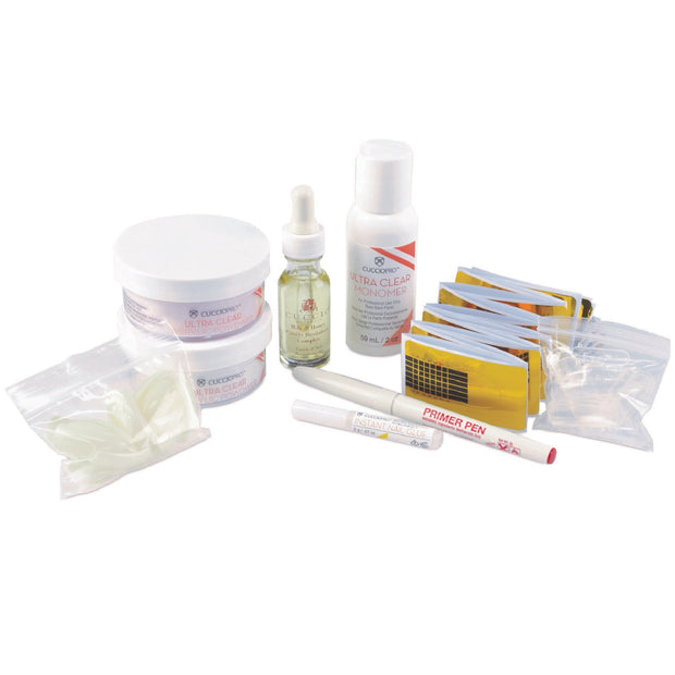 Cuccio Pro™ Ultra Clear Acrylic Starter Kit