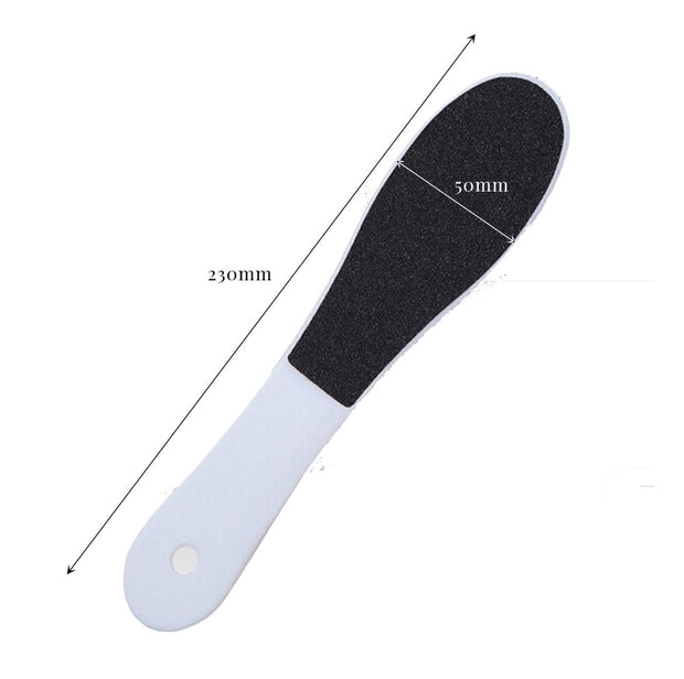 Double Sided Plastic Pedicure Foot File Foot Rasp