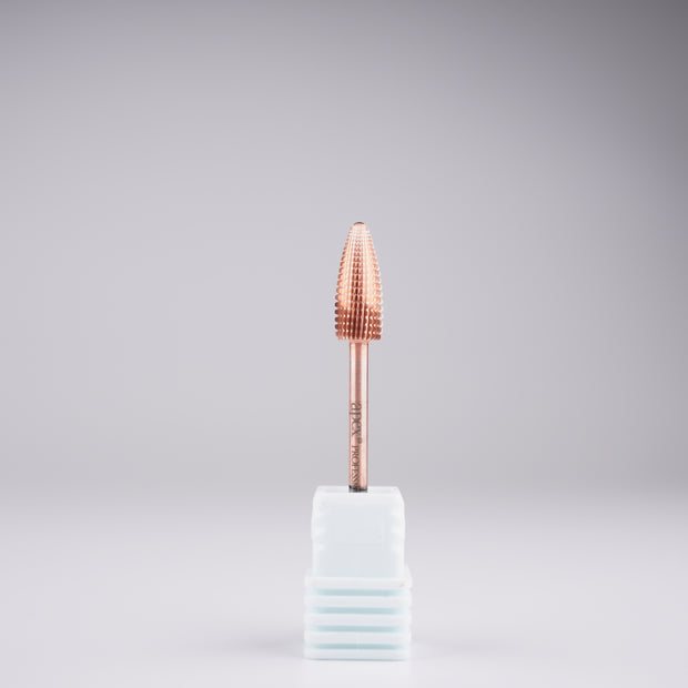 Apex® Professional Tungsten Carbide Electric Nail Drill Bit (Rose Gold, Typhoon 2 Way)