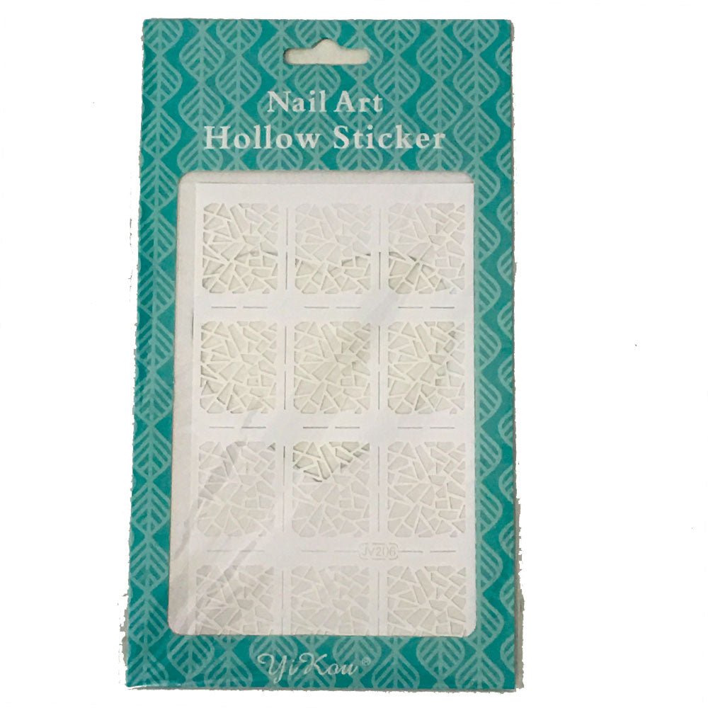 1pcs Hollow Shape Nail Art Decal Stickers
