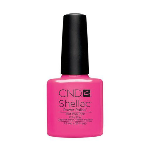 CND UV|LED Shellac Hot Pop Pink (7.3ml)