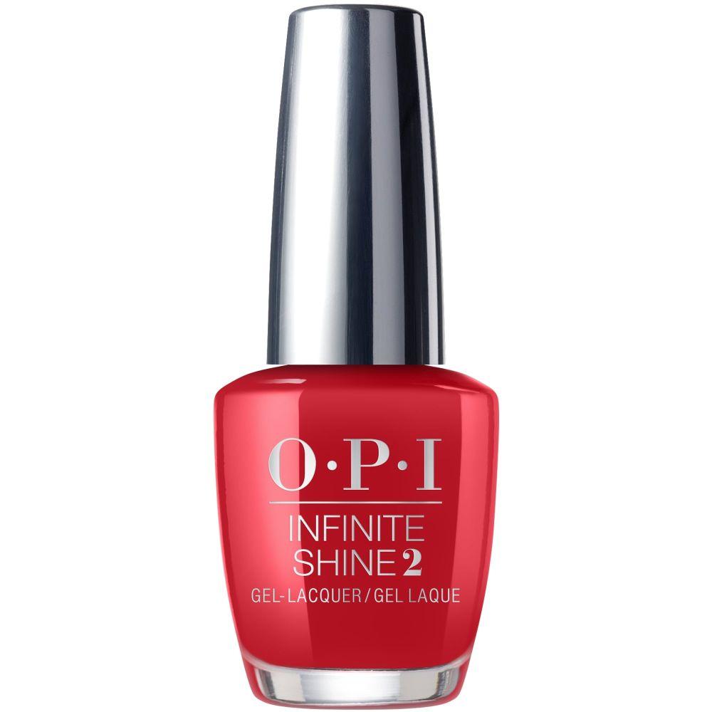 OPI Infinite Shine Nail Polish Big Apple Red (15ml)