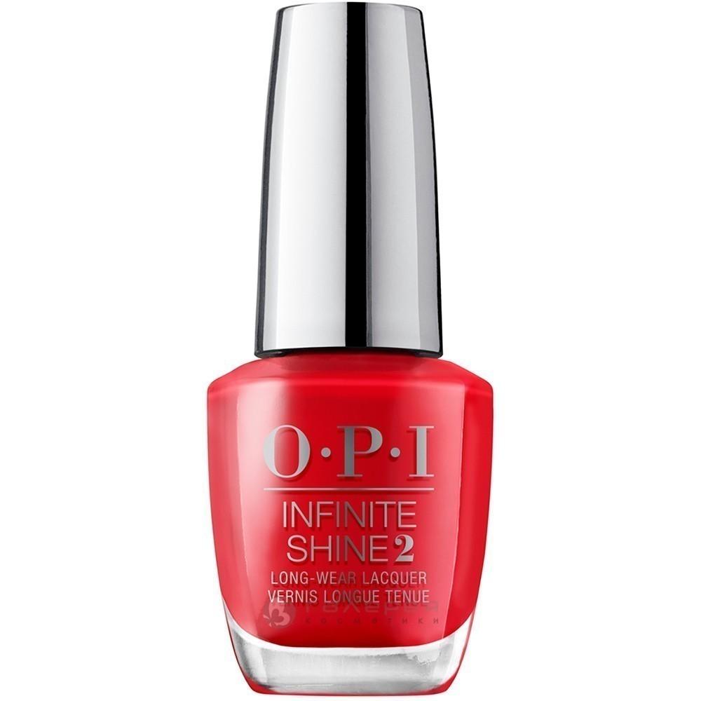 OPI Infinite Shine Nail Polish Red Heads Ahead (15ml)
