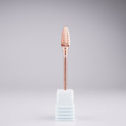 Apex® Professional Tungsten Carbide Electric Nail Drill Bit (Rose Gold, Large Cone)