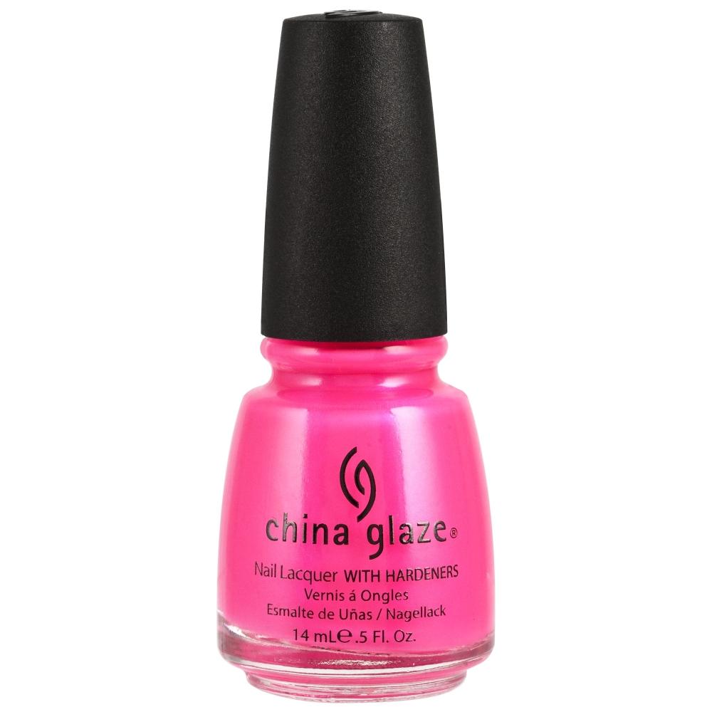 China Glaze Nail Lacquer Pink Voltage  (14ml)