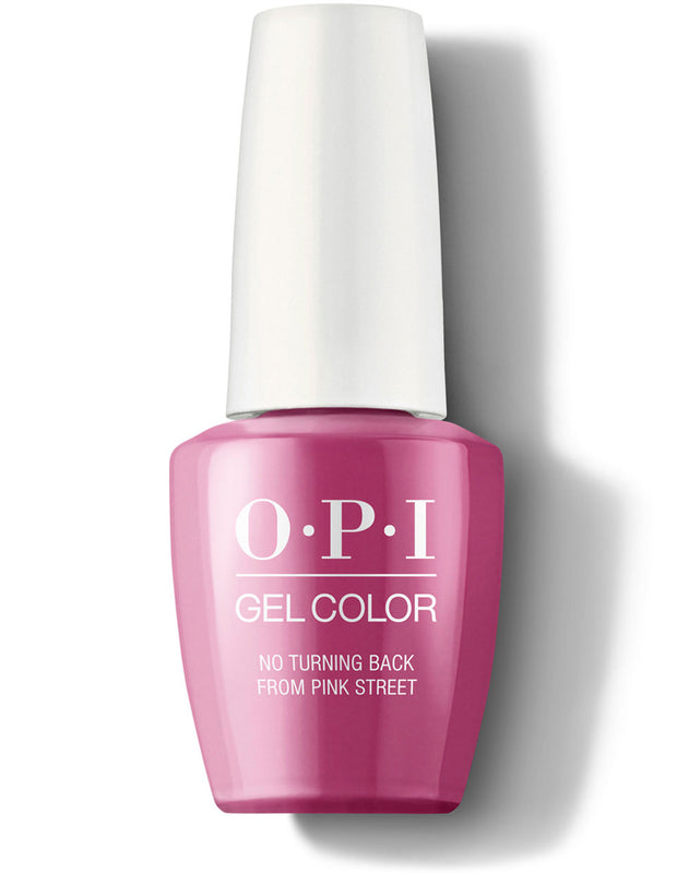 OPI UV|LED Gel Colour and Infinite Shine Lacquer Pairing - No turning Back From Pink Street