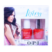 OPI UV|LED Gel Colour and Infinite Shine Lacquer Pairing - A Red-vival City