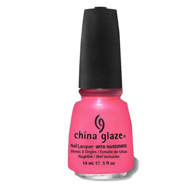 China Glaze Nail Lacquer Pink Plumeira  (14ml)