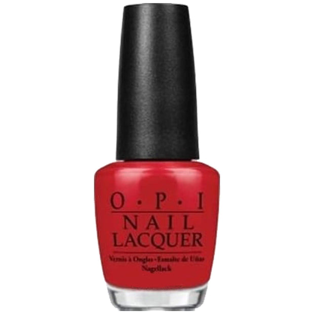 OPI Nail Lacquer Red Hot Rio (15ml)