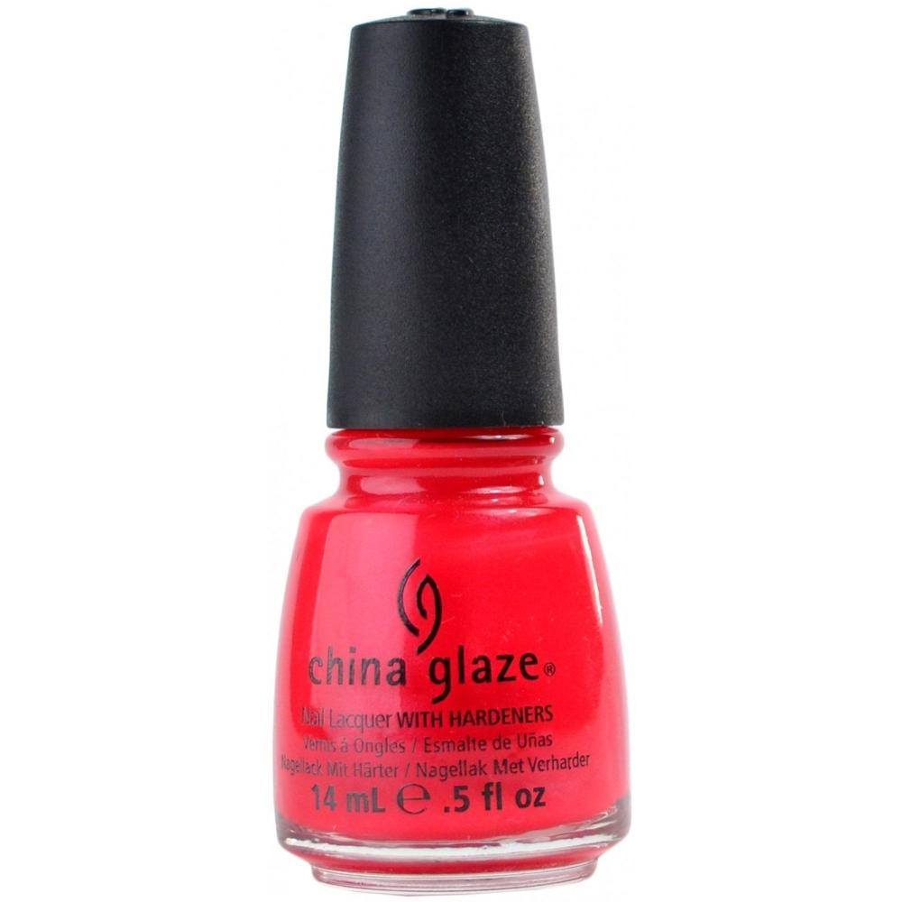 China Glaze Nail Lacquer Red Pearl  (14ml)