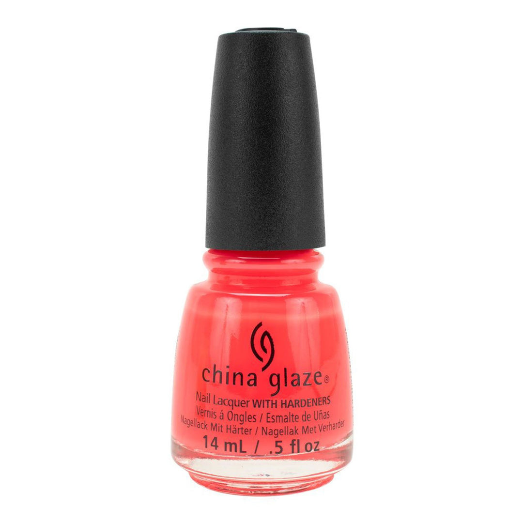 China Glaze Nail Lacquer Red-Y to Rave  (14ml)