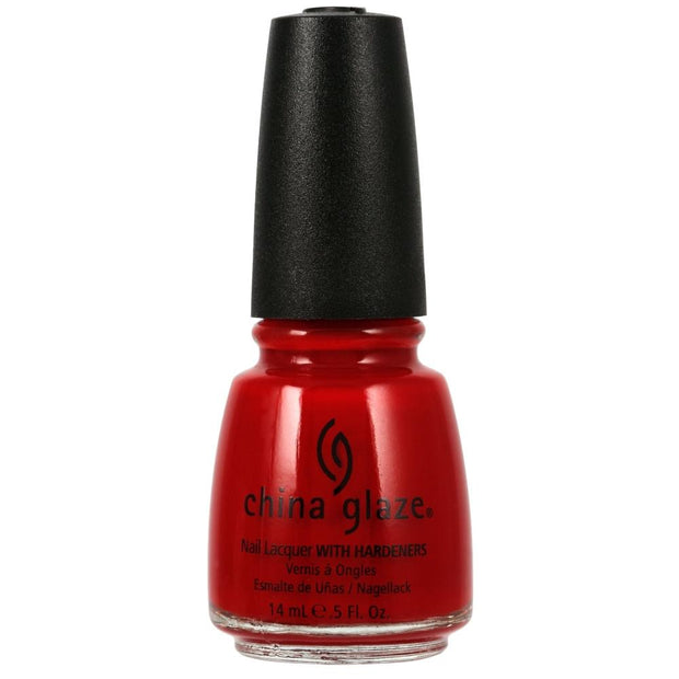 China Glaze Nail Lacquer Scarlet  (14ml)