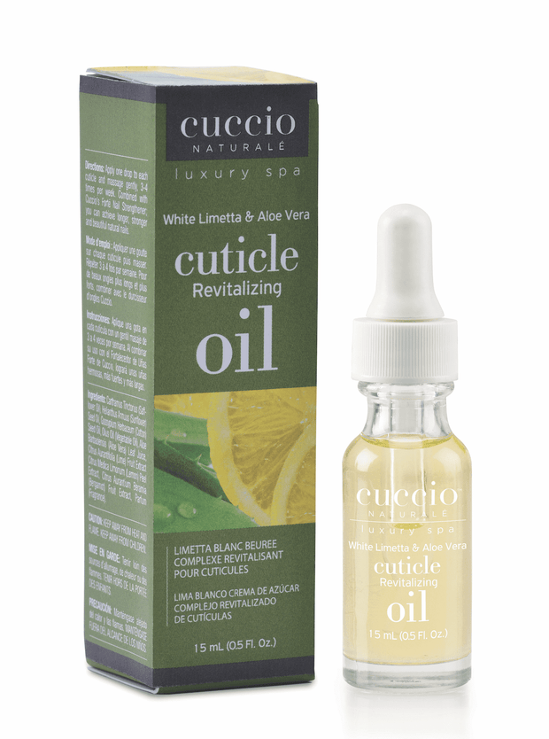 Cuccio Cuticle Oil - White Limetta & Aloe Vera (15ml)