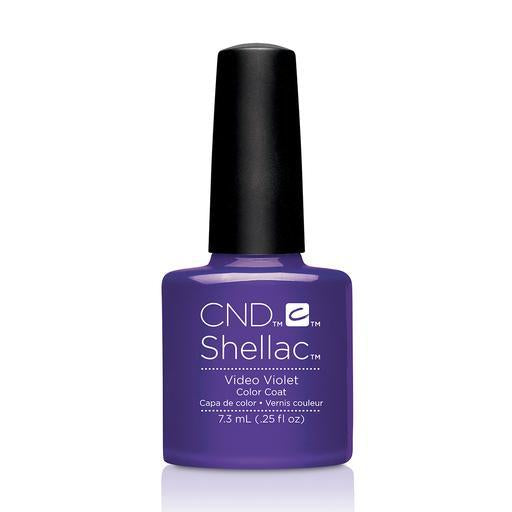 CND UV|LED Shellac Video Violet (7.3ml)
