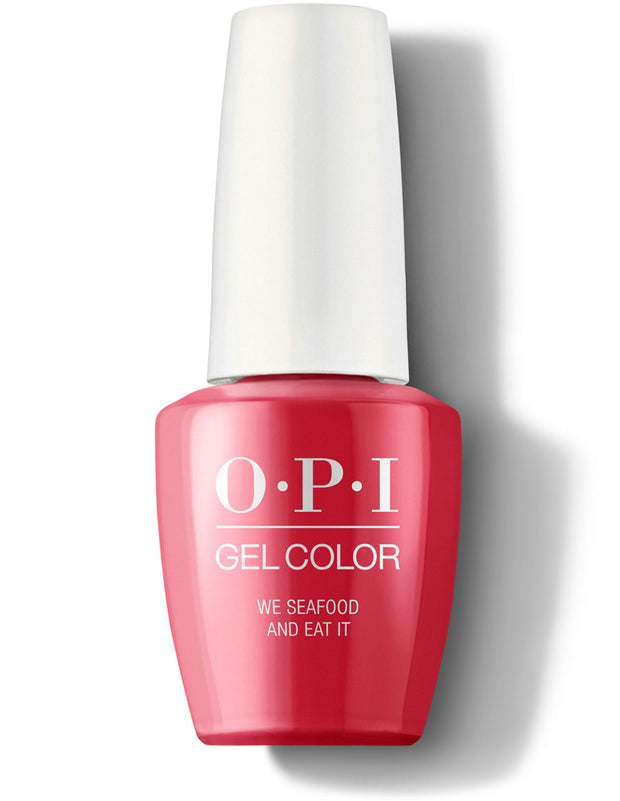 OPI UV|LED Gel Colour and Nail Lacquer Pairing - We Seafood And Eat It