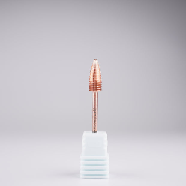 Apex® Professional Tungsten Carbide Electric Nail Drill Bit (Rose Gold, Typhoon 2 Way)