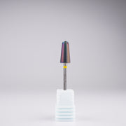 Apex® Professional Tungsten Carbide Electric Nail Drill Bit (Rainbow, Volcano 2 Way)